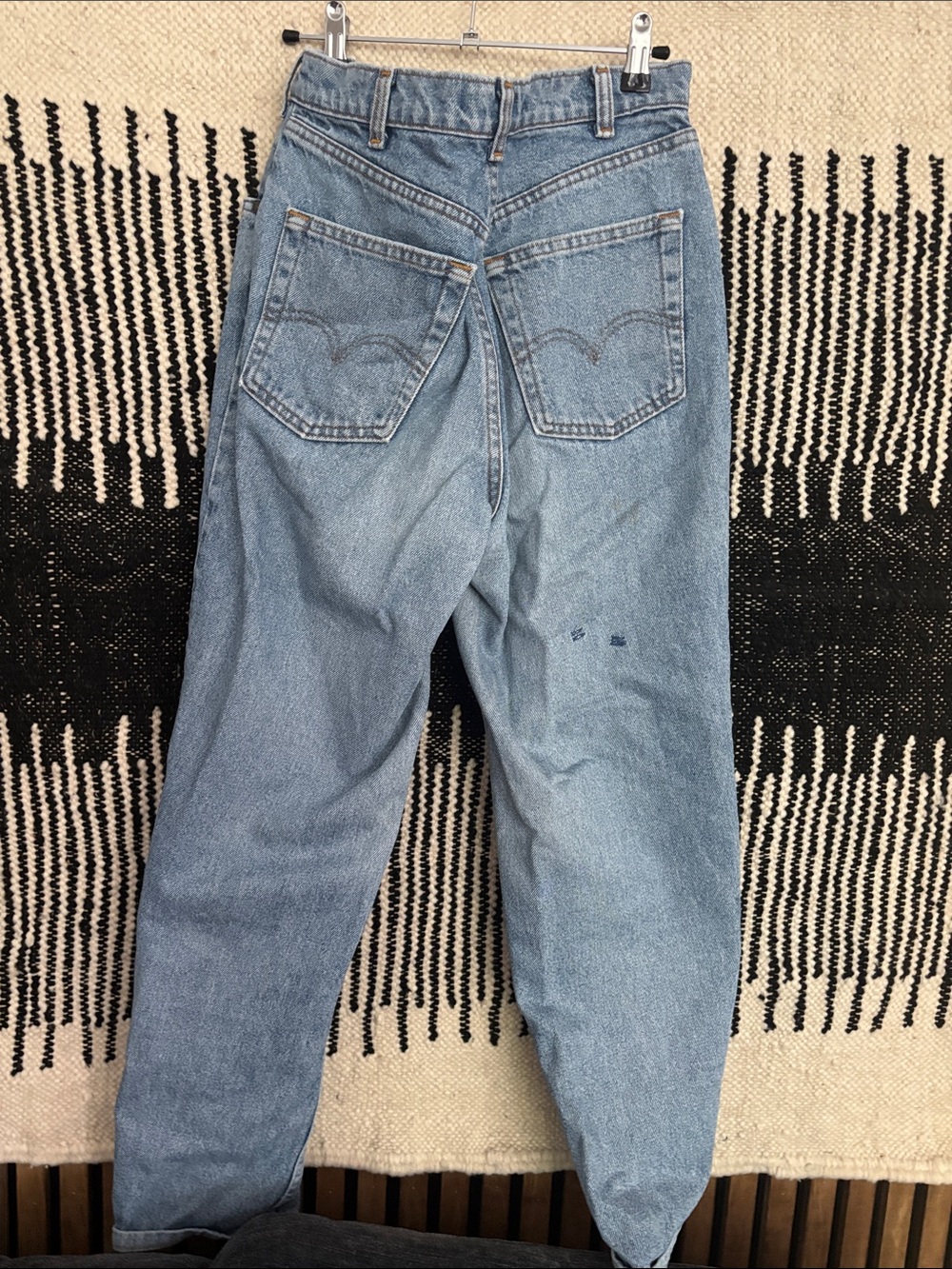 Levi's Light Blue Boyfriend Jeans - High Waist
